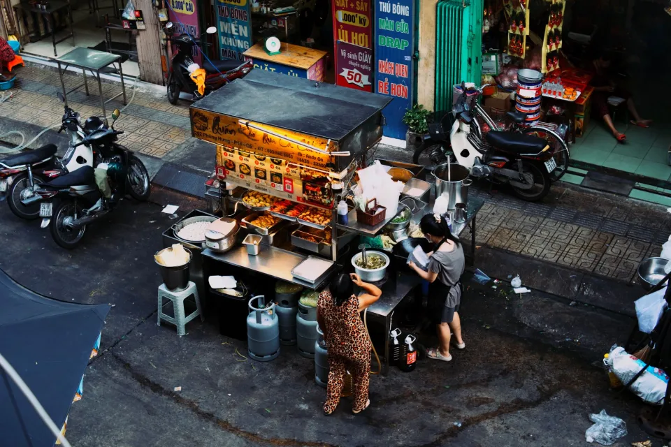 Gà nướng trên vỉ